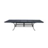 Rectangular 10 Person 126.38" Long Dining Set With Navy Blue Cushions - Antique Navy Blue - Image 4