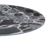 Circa - End Table With Marble Textured Top - Black - Image 3