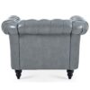 1 Seater Sofa For Living Room - Gray - Image 8