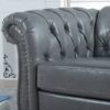 1 Seater Sofa For Living Room - Gray - Image 17