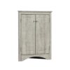 Triangle Bathroom Storage Cabinet With Adjustable Shelves, Freestanding Floor Cabinet For Home Kitchen - Oak - Image 21