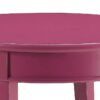 Aberta - Accent Table With 1 Layer Of Storage - Purple - Image 2
