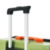 Hardshell Luggage Sets 3 Pieces Contrast Color Suitcase With Spinner Wheels And Tsa Lock 20" 24" 28" Available - Light Green - Image 7