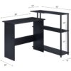 Levi - Writing Desk - Black - Image 4