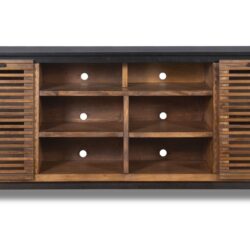 Graceland - TV Stand Console For TVs Up To 95" - Black, Bourbon