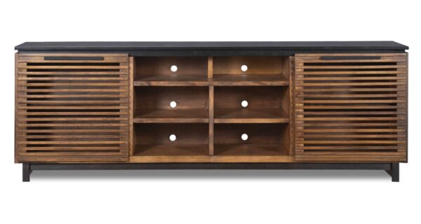 Graceland - TV Stand Console For TVs Up To 95" - Black, Bourbon