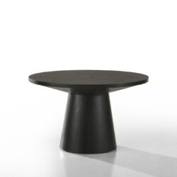 Jasper - Round Coffee Table - Ebony Black