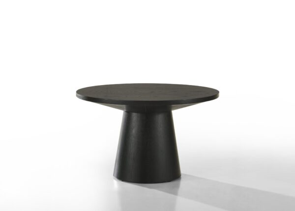 Jasper - Round Coffee Table - Ebony Black