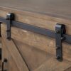 Farmhouse - TV Stand Console For TVs Up To 95" - Barnwood - Image 5