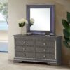 Verona - Dresser - Metalic Black - Image 8
