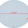 47.24" Tempered Glass Top - Clear - Image 7