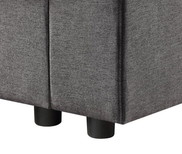 Waylon - 7 Seater U-Shape Sectional Sofa Chaise With Pocket - Gray