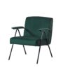 Cloth Leisure - Metal Frame Recliner, For Living Room And Bedroom - Green - Image 7