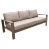 6 Piece Sofa Seating Group With Cushions, Wood Grained - Light Brown - Image 8