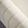 Contemporary Velvet Sofa Couch For Living Room - Beige - Image 10