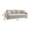 Haran - Pull Out Sleeper Sofa With Storage - Beige - Image 12