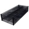 6 Tier 6000Lbs Capacity Nsf Metal Shelf Wire Shelving Unit, Heavy Duty Adjustable Storage Rack With Wheels & Shelf Liners For Commercial Grade Utility Steel Storage Rack - Black - Image 8