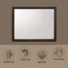 Tablita - Dresser Mirror - Dark Merlot - Image 5