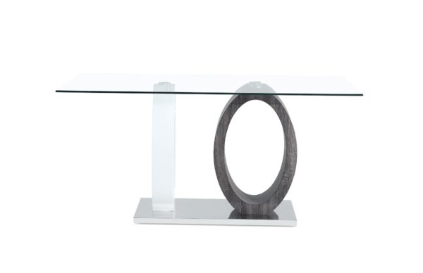 Royce - Dining Table Ecom - White / Gray