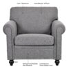 37.4" 1 Seater Sofa - Gray - Image 13