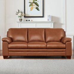 Magnum - Leather Sofa - Brown
