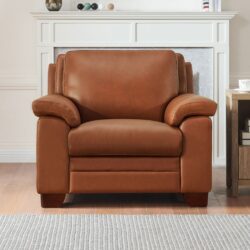 Magnum - Leather Chair - Brown