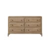 Queen Canopy Bedroom Set With A 2 Drawer Nightstand A Modern Dresser With Poster Mirror And A Door Chest - Sand - Image 13