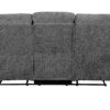 Kalen - Chenille 3 Piece Recliner Living Room Set - Gray - Image 4