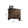 Baudouin - Weathered Nightstand - Oak - Image 5