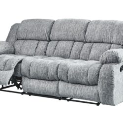 Stonic - Reclining Sofa - Gray