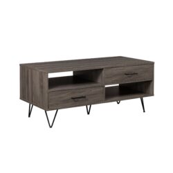 Modern Hairpin Leg Coffee Table - Slate Gray