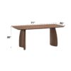 Hadasa - Dining Table - Walnut - Image 5