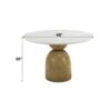 Dining Table Base - White - Image 5