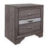 Ryder - Sparkle Nightstand - Gray - Image 3