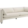 Jaeda - Boucle 3 Pieces Living Room Set - Beige - Image 2