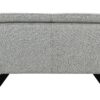Nayeli - Boucle Loveseat - Light Gray - Image 4