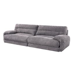Cadenza - Corduroy Sofa - Gray