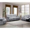 Stonic - Console Reclining Loveseat - Gray - Image 9