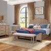 3 Drawer Nightstand - Sand - Image 6