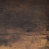 Home Office Desk One Cabinet Three Shelves Faux Barn Door On Metal Euro Hinges Modesty Panel - Distressed Wood - Image 7