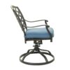 Dining Swivel Chair (Set of 2) - Sapphire Blue - Image 3
