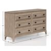 Queen Canopy Bedroom Set With A 2 Drawer Nightstand A Modern Dresser With Poster Mirror And A Door Chest - Sand - Image 24