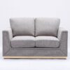 Valin - Linen Loveseat For Living Room - Gray - Image 4