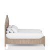 King Panel Bedroom Set With 3 Drawer Nightstand, Casual Dresser, Cane Mirror, 3 Drawer Cane Front Chest And Bench - Sand - Image 14