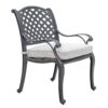 Stylish Outdoor 7 Piece Aluminum Dining Set With Cushion - Sandstorm - Image 3