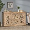 3 Drawer Sideboard Handcrafted - Antique White - Image 16