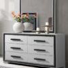 Adelaide - Dresser - Gray / Black - Image 5