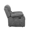 Kalen - Chenille Loveseat With Console - Gray - Image 4