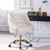 Levian - Office Chair - Cream / Gold - Image 8