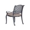 Round 4 Person 51.97" Long Dining Set With Cushions - Dupione Brown - Image 5